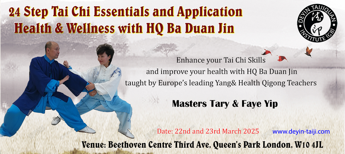 Tai Chi Qigong with the Master Weekend - London