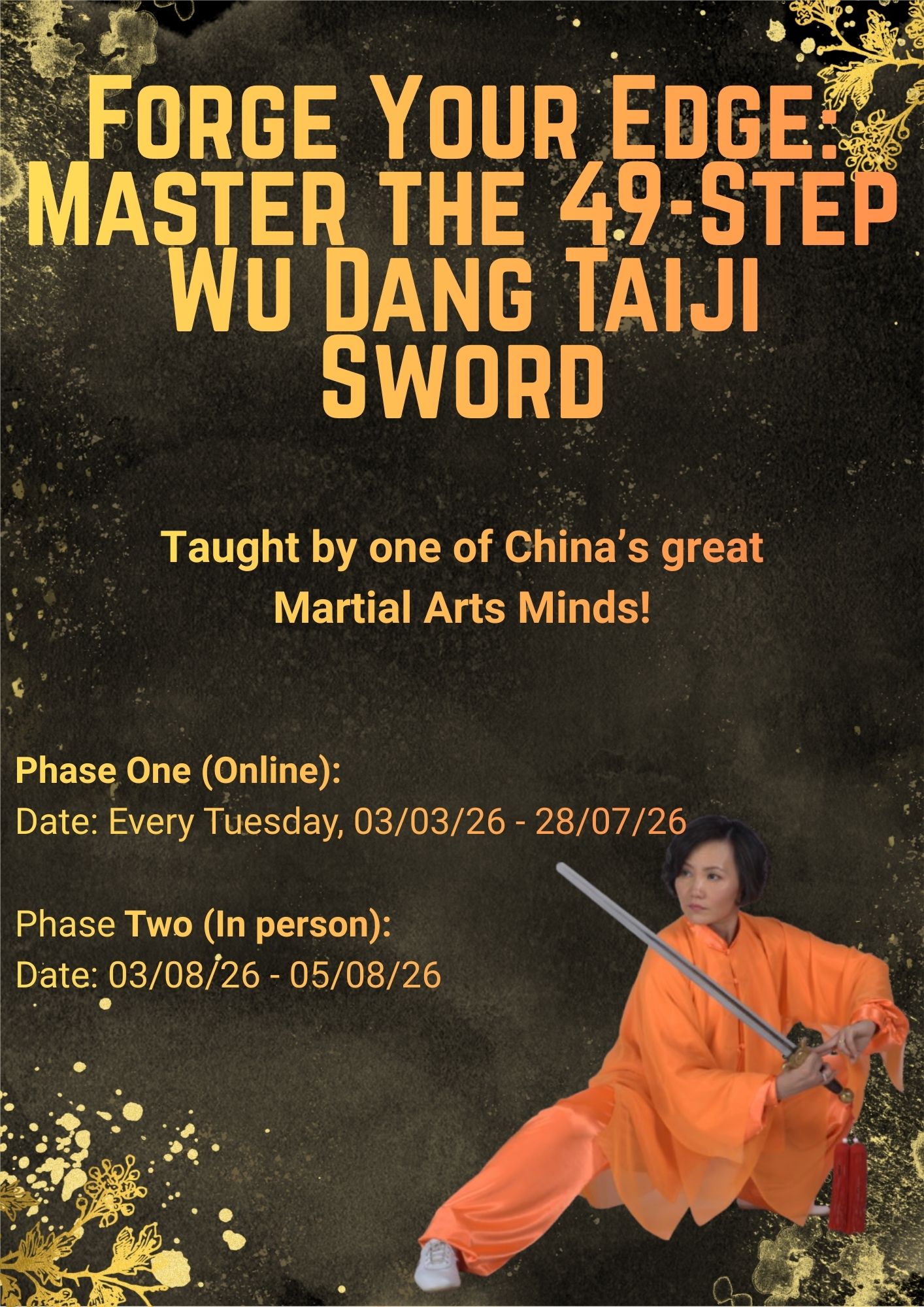Forge Your Edge: Master the 49-Step Wu Dang Taiji Sword